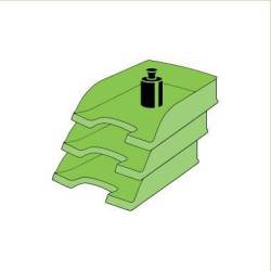 Leitz Briefablage Standard Plus 52270050 DIN A4 PS hellgrün Leitz Briefablage Standard Plus 52270050 DIN A4 PS hellgrün