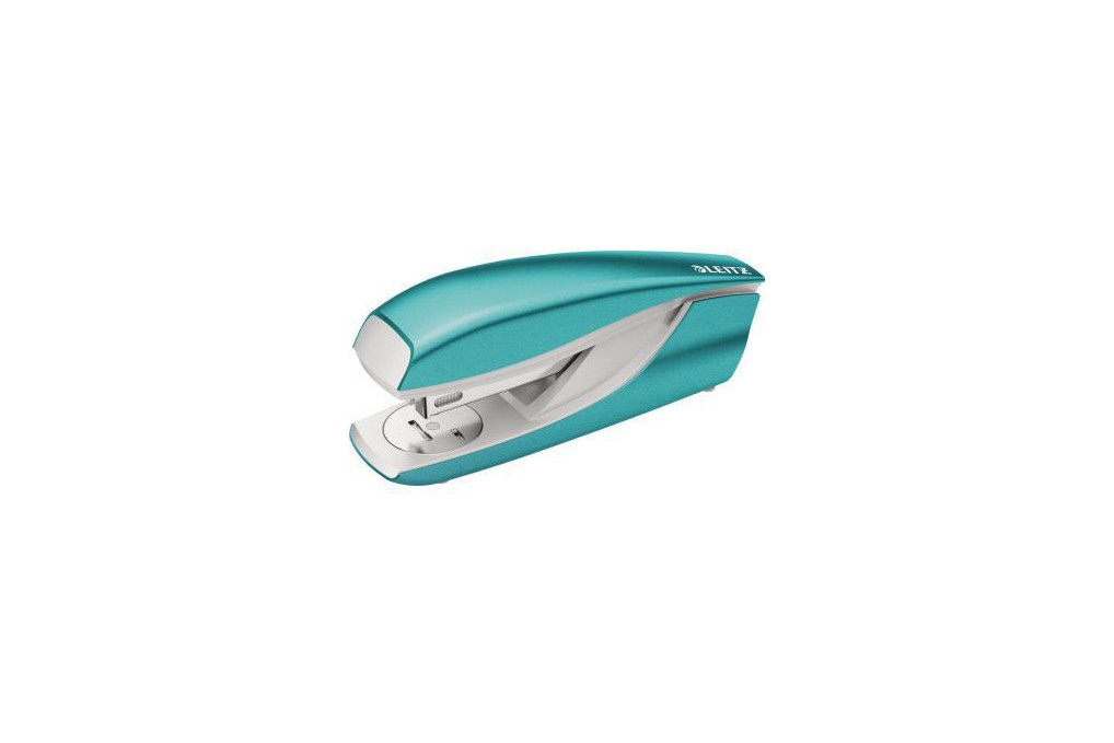 Leitz Heftgerät NeXXt 55021051 30Bl. Metall eisblau
