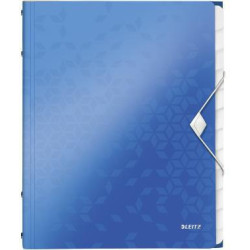 Leitz Ordnungsmappe WOW 46340036 DIN A4 12Fächer PP blau Leitz Ordnungsmappe WOW 46340036 DIN A4 12Fächer PP blau
