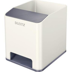 Leitz Stifteköcher WOW 53631001 weiß grau