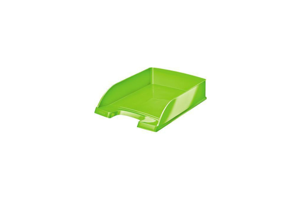 Leitz Briefablage WOW Plus 52263054 DIN A4 stapelbar PS grün Leitz Briefablage WOW Plus 52263054 DIN A4 stapelbar PS grün