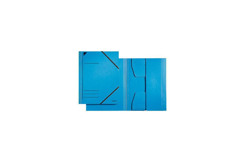 Leitz Eckspannermappe 39810035 DIN A4 Karton blau
