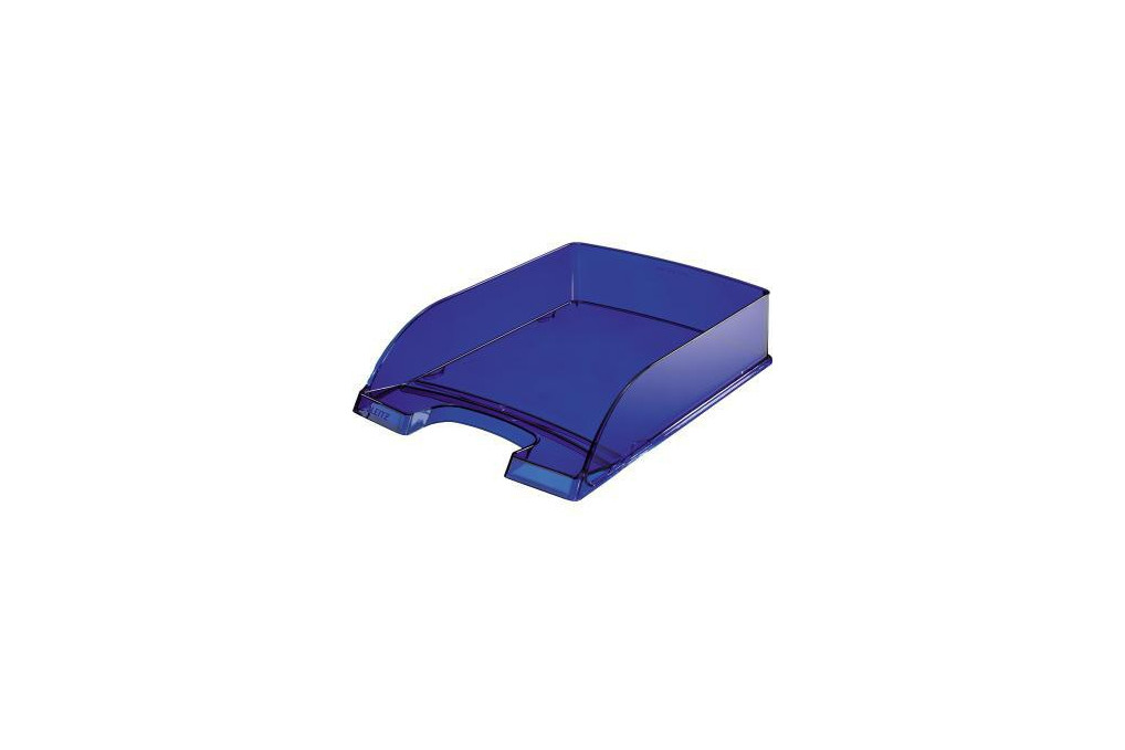 Leitz Briefablage Transparent Plus 52260039 DIN A4 PS dunkelblau