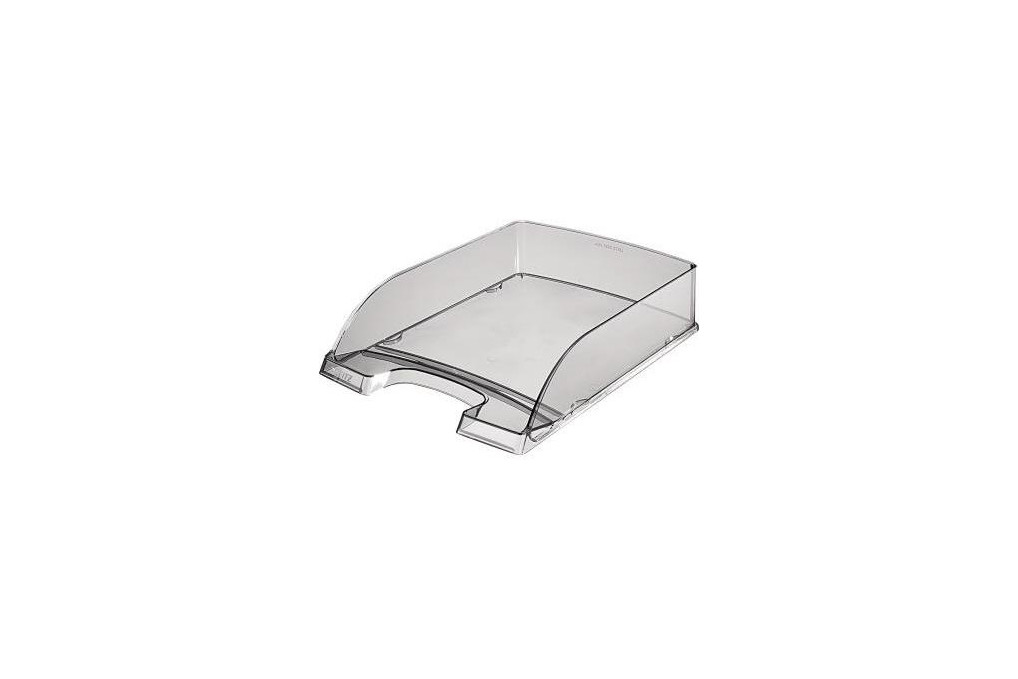 Leitz Briefablage Transparent Plus 52260092 DIN A4 PS grau