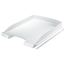 Leitz Briefablage Flach Plus 52370001 DIN A4 stapelbar PS ws Leitz Briefablage Flach Plus 52370001 DIN A4 stapelbar PS ws