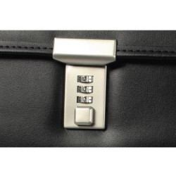 Soennecken Pilotenkoffer Dresden 5173 Teleskopstiel Lederimitat sw