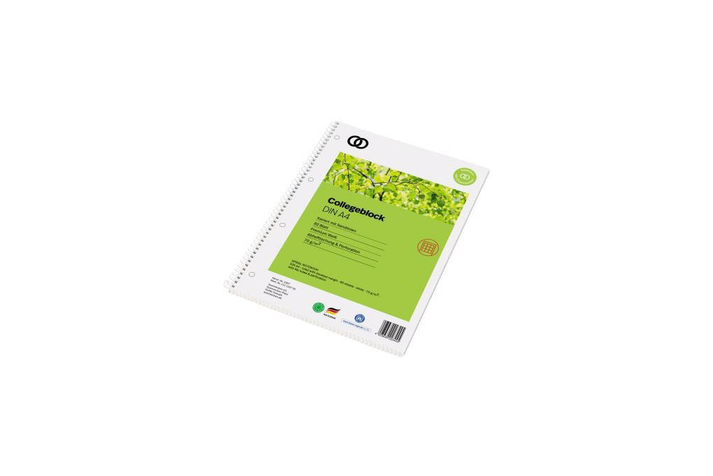 Soennecken Collegeblock oeco 2367 RC A4 80Blatt kariert