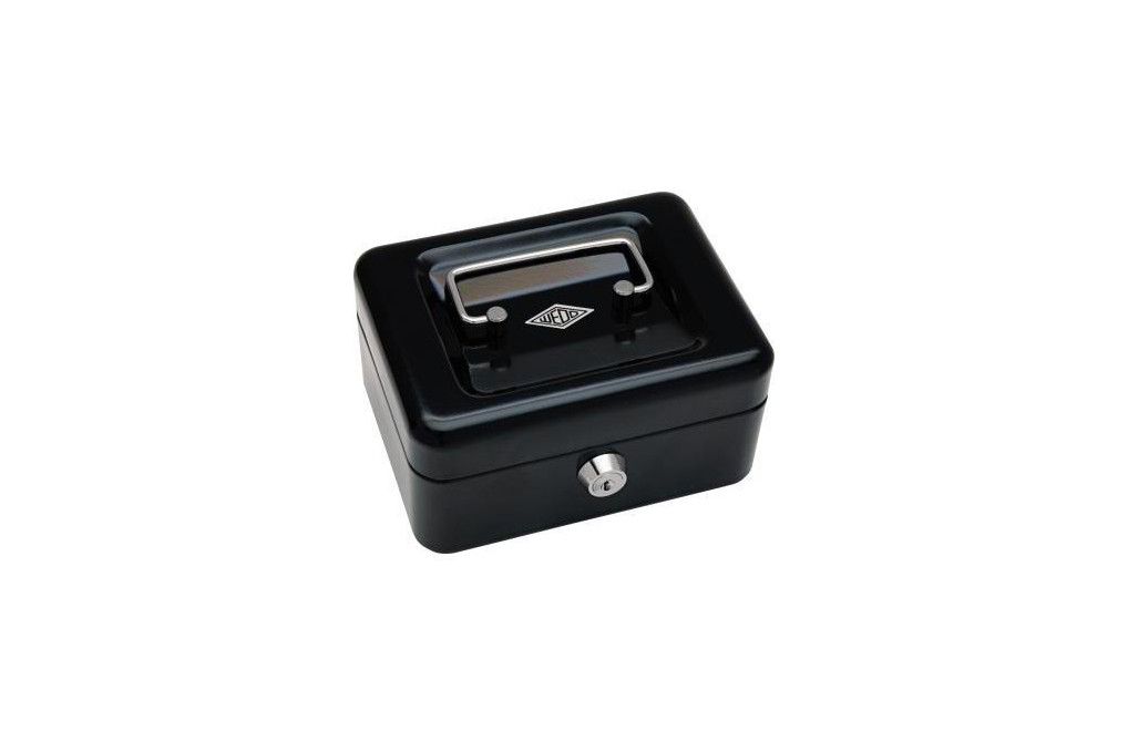 WEDO Geldkassette 145121X 15,2x11,5x8cm Größe 1 schwarz