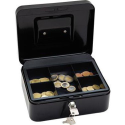 WEDO Geldkassette 145221X 20x16x9cm Größe 2 schwarz