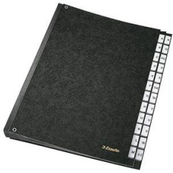 Esselte Pultordner 629997 A Z Hartpappe schwarz