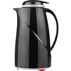 Helios Isolierkanne Wave Push 2934 002 1l schwarz