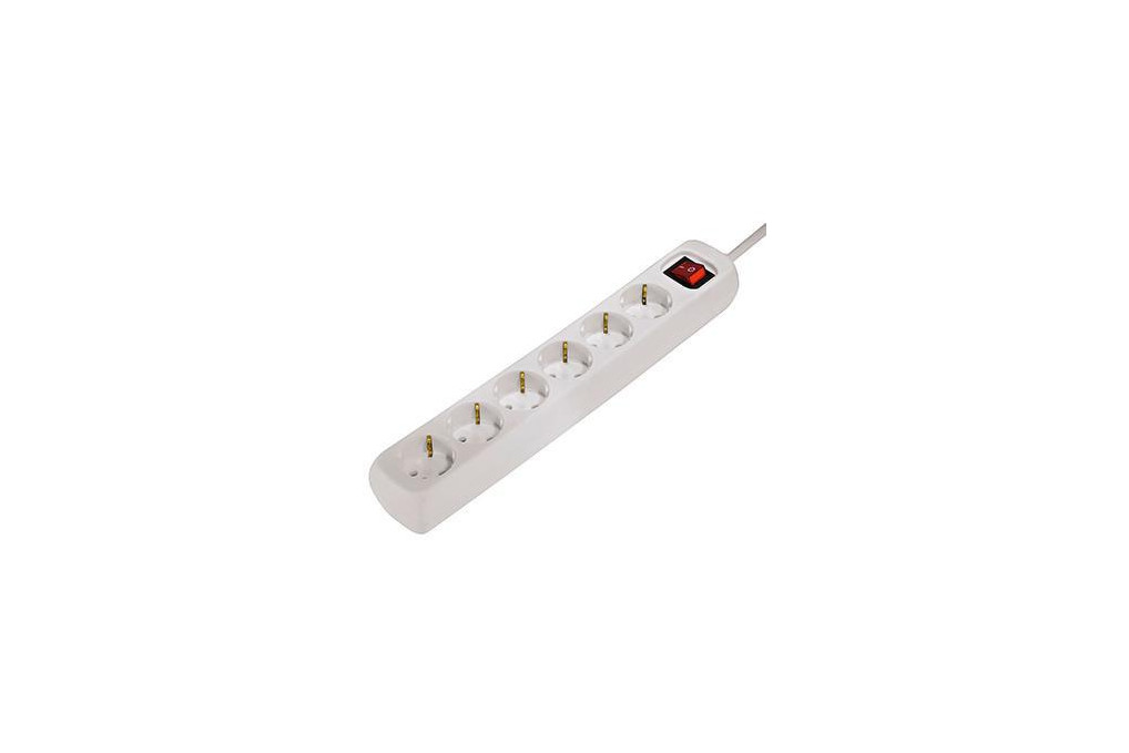 Hama Steckdosenleiste 00030533 6fach Schalter 3m weiß Hama Steckdosenleiste 00030533 6fach Schalter 3m weiß