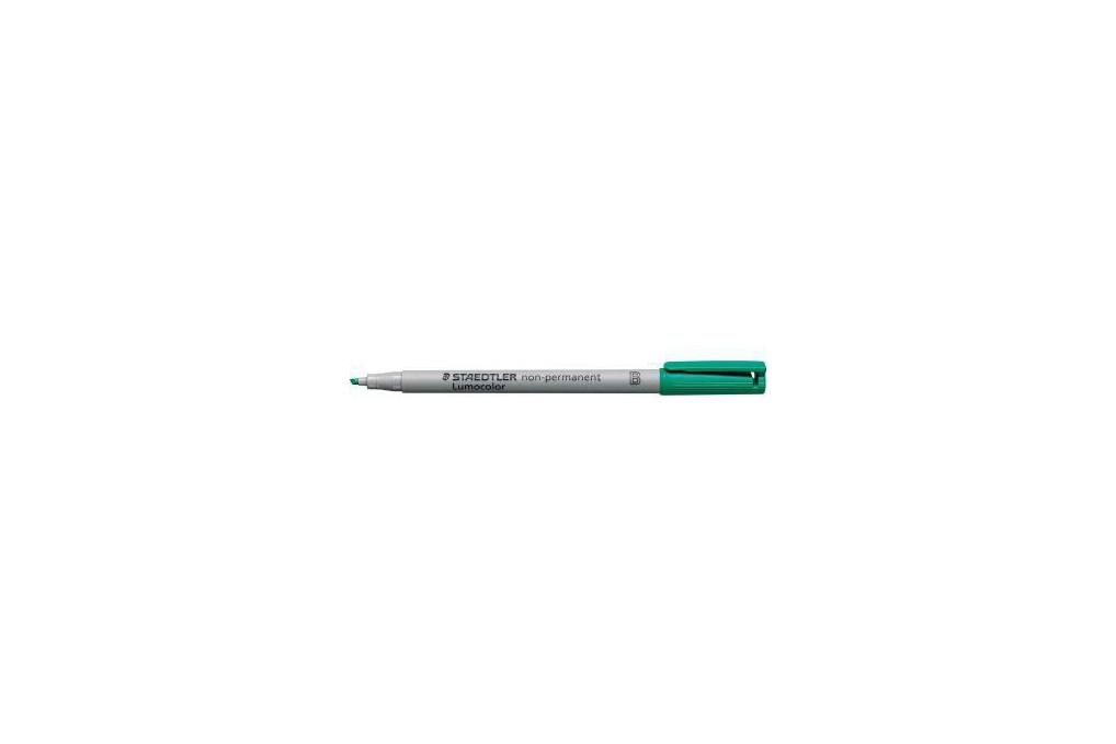 STAEDTLER Folienstift Lumocolor 312 5 B non permanent grün