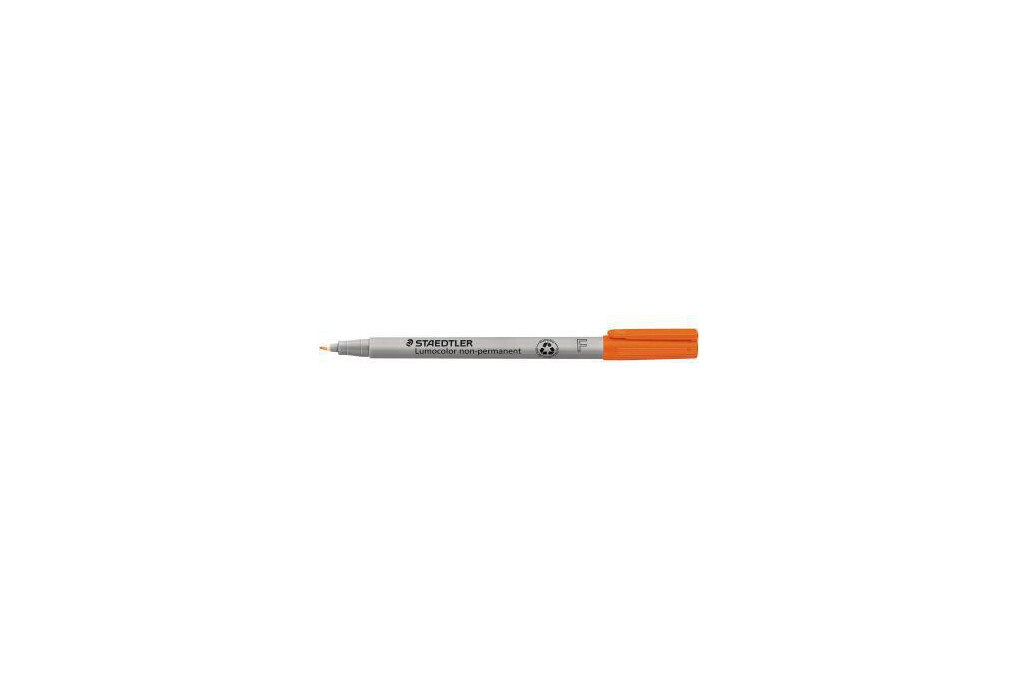 STAEDTLER Folienstift Lumocolor 316 4 0,6mm non permanent orange