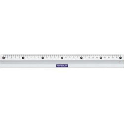 STAEDTLER Lineal 563 30 Aluminium 30cm