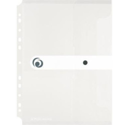 Herlitz Dokumententasche 11292935 DIN A4 Abheftrand PP transparent Herlitz Dokumententasche 11292935 DIN A4 Abheftrand PP transparent