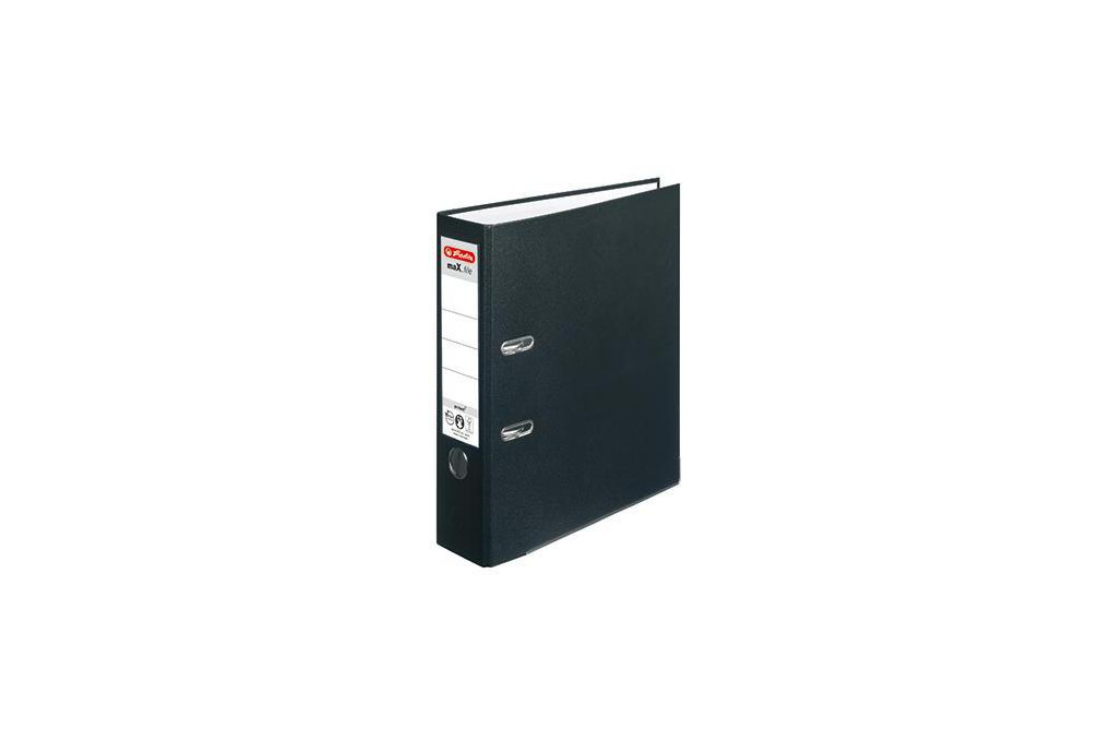 Herlitz Ordner maX.file protect 5480801 DIN A4 80mm PP schwarz