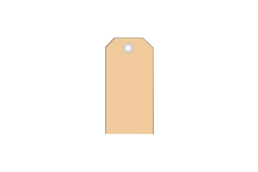 HERMA Anhängezettel 6014 45x90mm Kunststofföse 1.000 St. Pack.