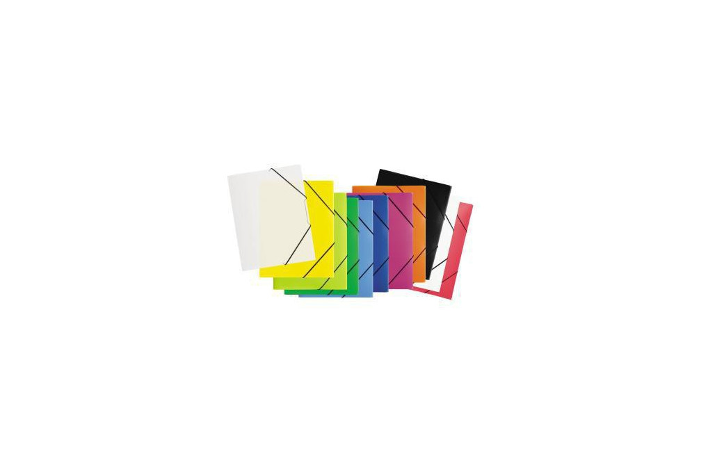 PAGNA Gummizugmappe 21613 02 DIN A4 PP 3Klappen weiß PAGNA Gummizugmappe 21613 02 DIN A4 PP 3Klappen weiß