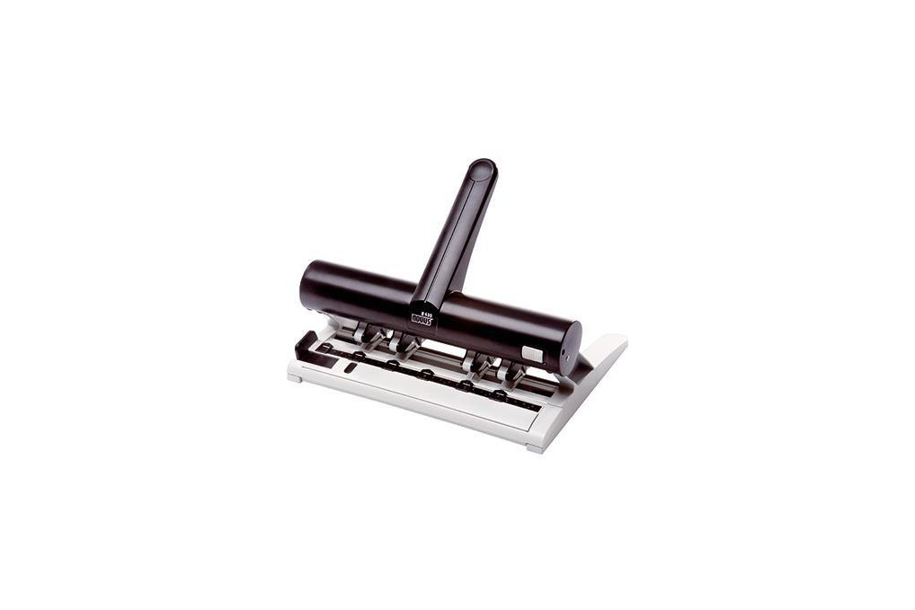 NOVUS Locher B430 025 0470 4fach 30Bl. Metall anthrazit lichtgrau