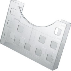 helit Prospekthalter H6102602 DIN A5 A6 1Fach PS glasklar