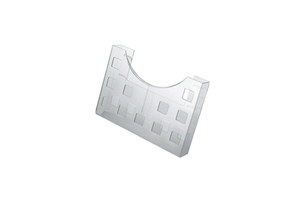 helit Prospekthalter H6102602 DIN A5 A6 1Fach PS glasklar