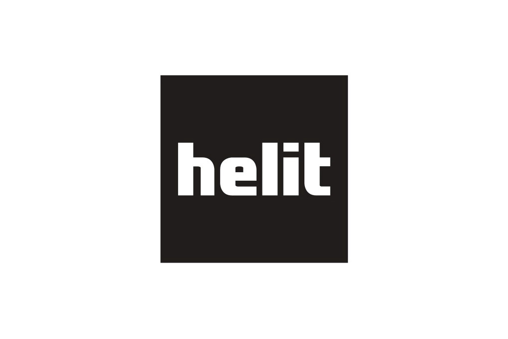 helit Wand Prospekthalter Mesh H6260195 DIN A4 10Fächer Stahl sw