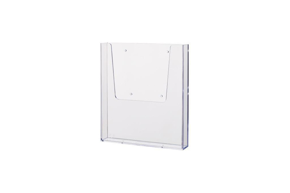 helit Wandprospekthalter H2350202 A4 1Fach PS transparent helit Wandprospekthalter H2350202 A4 1Fach PS transparent