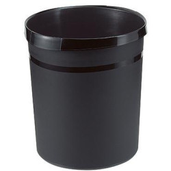 HAN Papierkorb GRIP 18190 13 18Liter Kunststoff schwarz