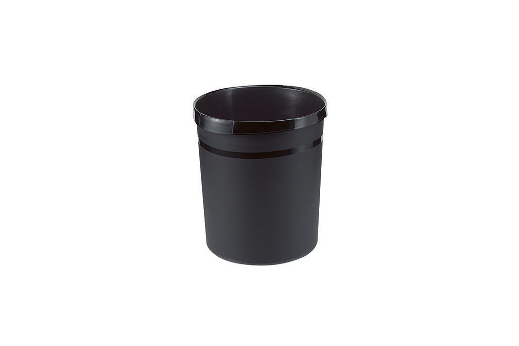 HAN Papierkorb GRIP 18190 13 18Liter Kunststoff schwarz