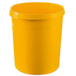 HAN Papierkorb GRIP 18190 15 18Liter Kunststoff gelb HAN Papierkorb GRIP 18190 15 18Liter Kunststoff gelb