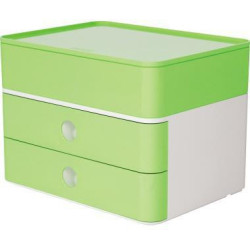 HAN Schubladenbox SMART BOX PLUS ALLISON 2 Schubladen 1100 80 grün HAN Schubladenbox SMART BOX PLUS ALLISON 2 Schubladen 1100 80 grün