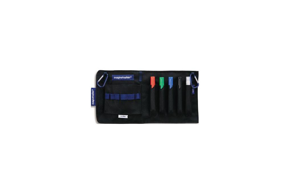 magnetoplan Moderationstasche Action Wallet 11121 gefüllt