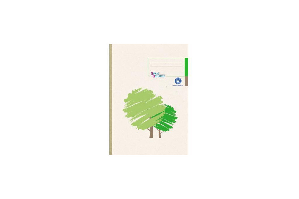 König & Ebhardt Kladde 861429201 DIN A4 kariert 96Blatt weiß
