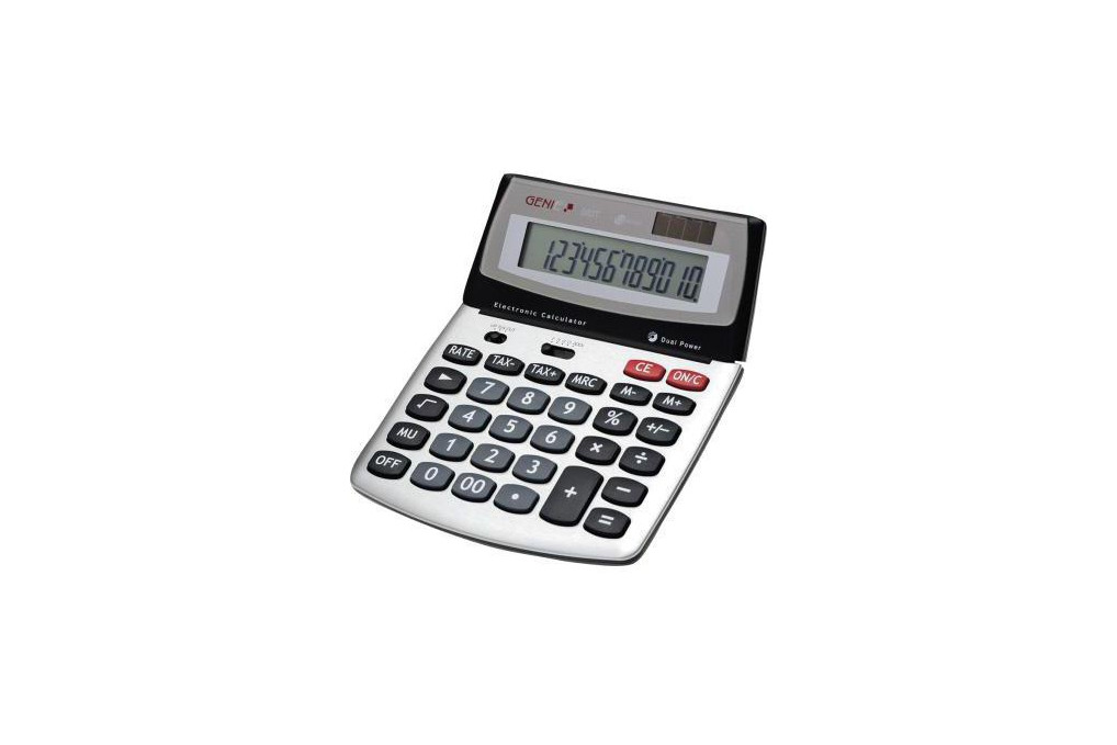 GENIE Tischrechner 560T 10270 12stellig Klappdisplay Blister