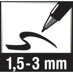 edding Marker NLS high tech 8030 4 8030003 1,5 3mm blau