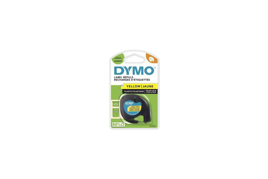 DYMO Schriftbandkassette LetraTag S0721620 12mmx4m sw auf ge DYMO Schriftbandkassette LetraTag S0721620 12mmx4m sw auf ge
