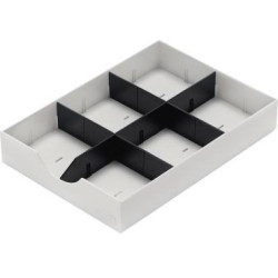 styro Schublade styrodoc 268 405.05 1Längs  2Querstege weiß