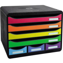 Exacompta Schubladenbox STORE BOX MINI 307798D 7Schübe harlekin Exacompta Schubladenbox STORE BOX MINI 307798D 7Schübe harlekin