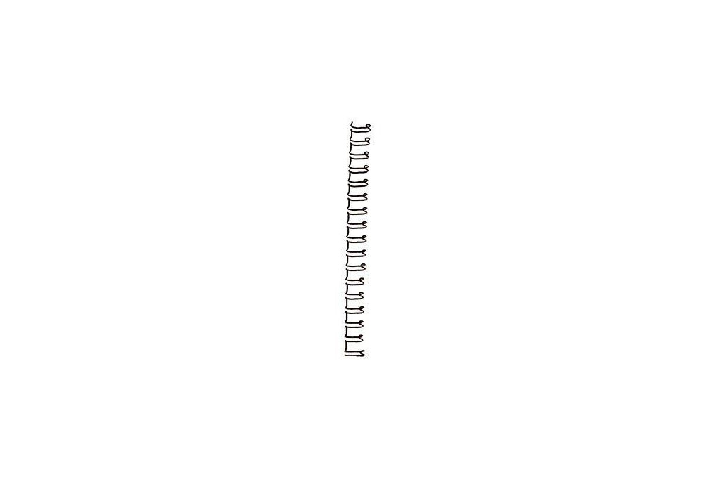 GBC Drahtbinderücken WireBind IB160837 DIN A4 si 100 St. Pack.