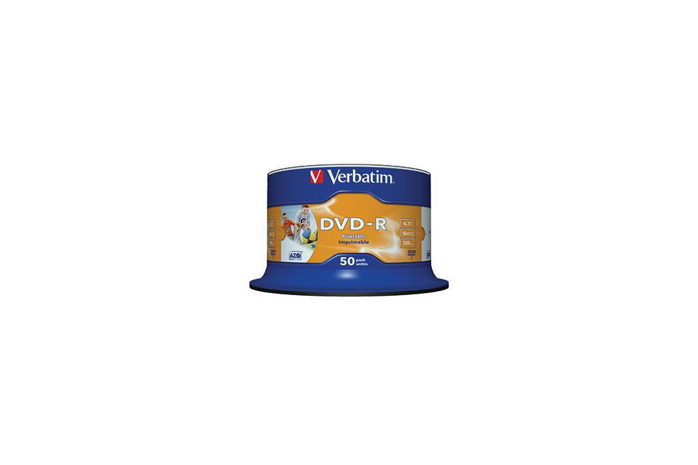 Verbatim DVD R 43533 16x 4,7GB 120Min. 50 St. Pack.