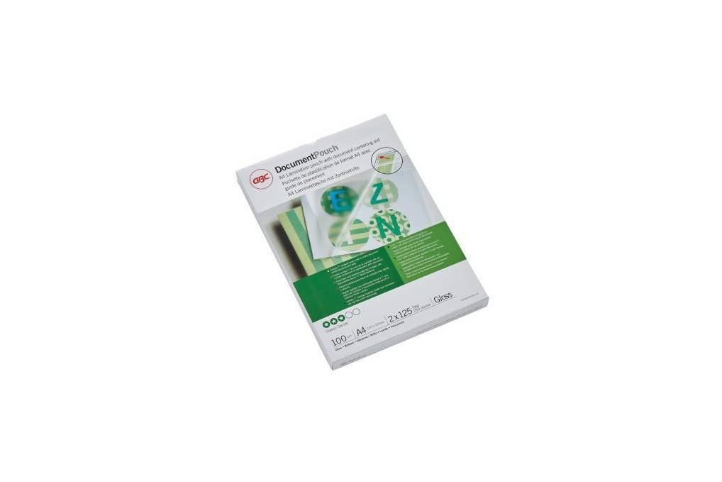 GBC Folientasche DocumentPouch 3200723 DIN A4 125mic 100 St. Pack. GBC Folientasche DocumentPouch 3200723 DIN A4 125mic 100 St. Pack.