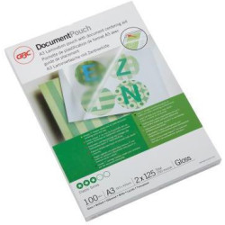 GBC Folientasche DocumentPouch 3200725 DIN A3 125mic 100 St. Pack.