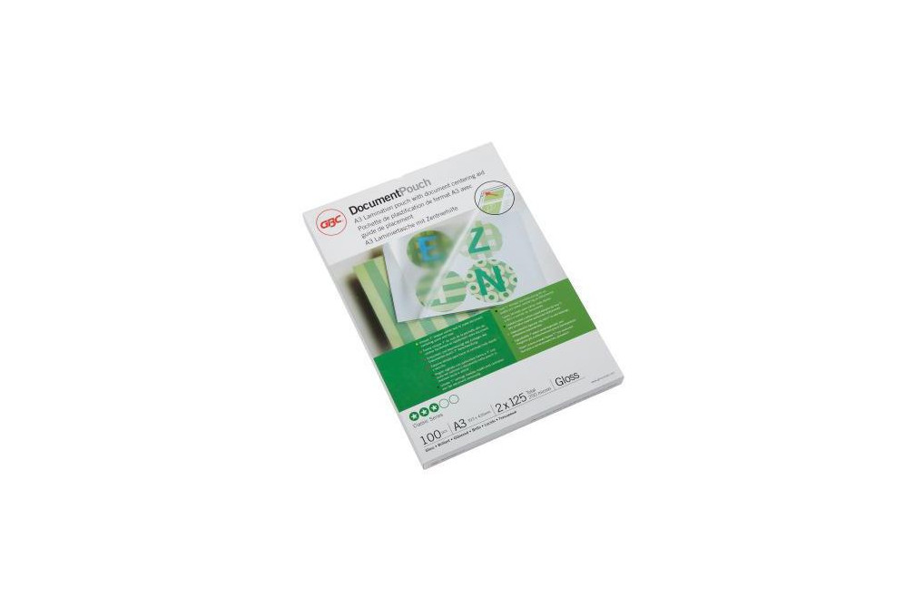 GBC Folientasche DocumentPouch 3200725 DIN A3 125mic 100 St. Pack.