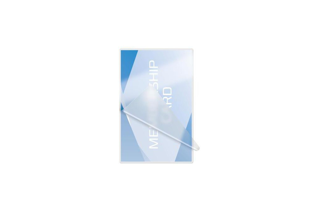 GBC Folientasche CardPouch 3740300 54x86mm 125mic 100 St. Pack.