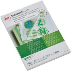 GBC Folientasche DocumentPouch 3740400 DIN A4 150µm 100 St. Pack.