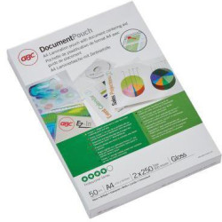 GBC Folientasche DocumentPouch 3740449 DIN A4 250mic 50 St. Pack. GBC Folientasche DocumentPouch 3740449 DIN A4 250mic 50 St. Pack.