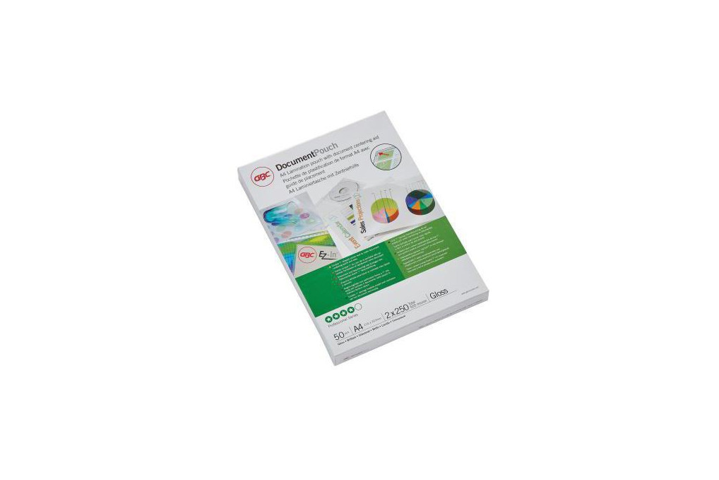 GBC Folientasche DocumentPouch 3740449 DIN A4 250mic 50 St. Pack.