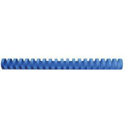 GBC Plastikbinderücken 4028620 DIN A4 16mm blau 100 St. Pack.