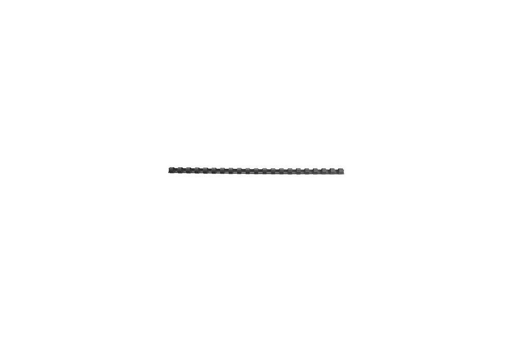 GBC Plastikbinderücken 4028177 DIN A4 12mm schwarz 100 St. Pack.